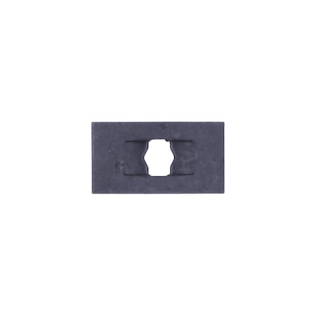 Auveco Flat Nut 1/8in Stud Size 5/16in x 9/16, 100PK 2099
