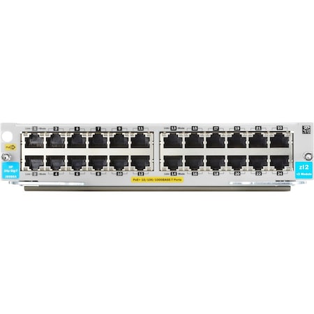 Hpe HPE 5400R 24-port 10/100/1000BASE-T PoE+ with MACsec v3 zl2 Module J9986A