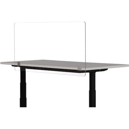 Safco 7516 SERIES WELLNESS PANEL, 47.5 X 2.5 X 23.5, ACRYLIC, CLEAR 7516CL