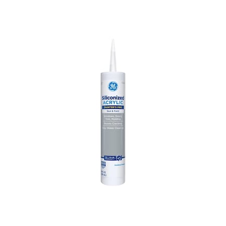 Ge GE Painter's Pro Clear Acrylic Latex Painter's Caulk Sealant 10.1 oz 2874546