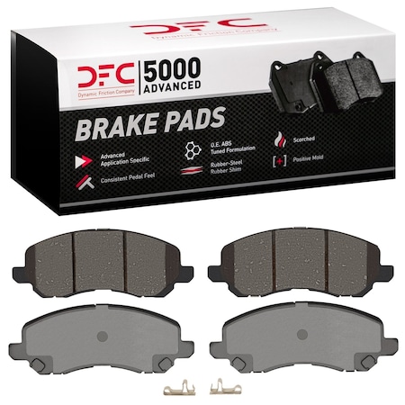 Dfc 5000 Advanced, Disc Brake Pad Set, 1551-0866-00