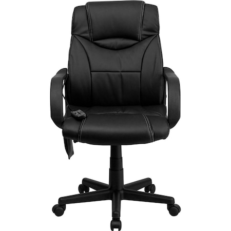Flash Furniture Black High Back Massage Chair BT-2690P-GG