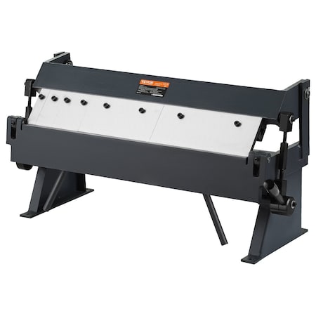 Vevor 48 in Box And Pan Brake Metal Bender with 20Ga Low Carbon Steel, 14Ga Aluminum W-1.0X1220