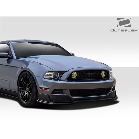 Duraflex 2013-2014 Ford Mustang R500 Front Lip Under Air Dam Spoiler, Signature Black - 1 Piece 109523