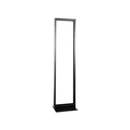 Hubbell Premise Wiring Rack, Freestanding, Aluminum, 7in H, 19 in W HPW84RR19