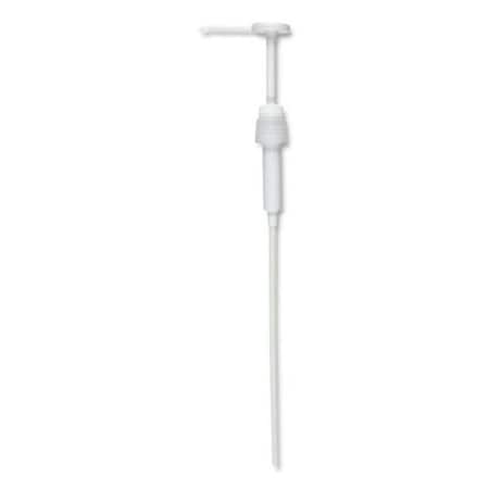 Tool Time 1 oz Economy Plastic Dispensing Pump with Senior Rieke Adapter for 5-gal Pails, White TO3205006