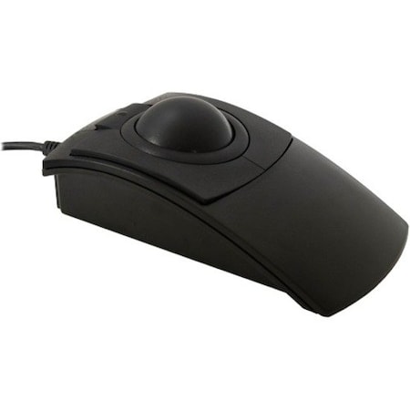 Ergoguys X-KEYS DUAL USB PS/2 TRACKBALL BLACK TKB-6003-UBKBK-R