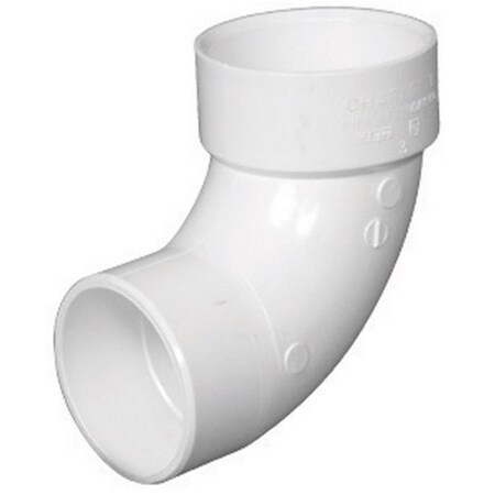 Homecare Products PVC003021000HA 2 in. 90 Degree Schedule 40 Street Elbow HO160520