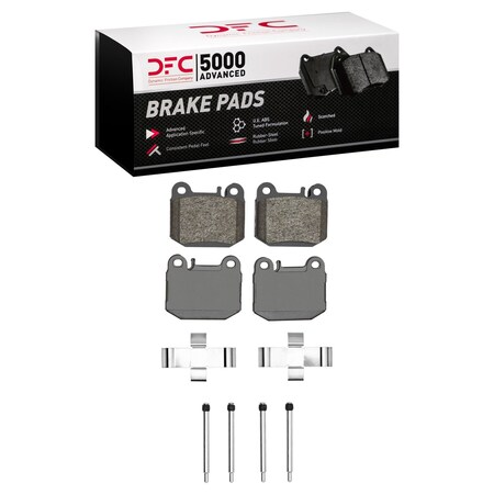 Dfc 5000 Advanced Disc Brake Pad Set,  1551-0874-01
