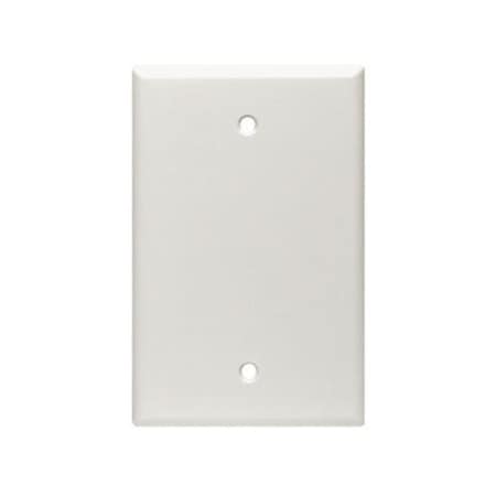 Leviton Faceplate, Number of Gangs: 1 Thermoset, White 80514-00W