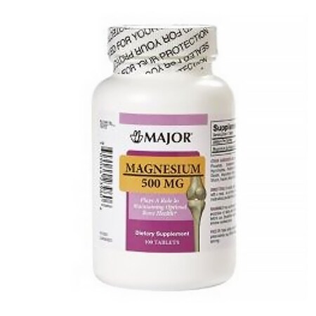 Cypress Pharmaceutical Mag-G Tablets, 500mg, 100PK 60258017201