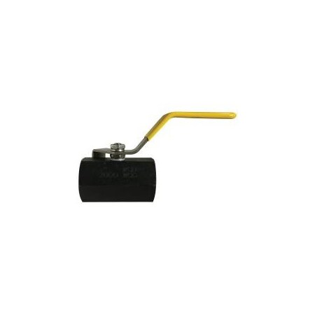 Midland Industries VALVE BALL 1-PC 1IN FPT X FPT CS STD HDL 949125