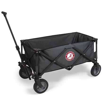 Picnic Time Family Of Brands NCAA Alabama Crimson Tide Adventure Wagon Folding Wagon - Wagon Cart 739-00-679-004-0