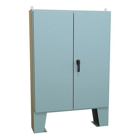 Hammond Handle Electrical Enclosure, 60 in H, 11 in D, 48 in W, 12, Steel 1422B10F