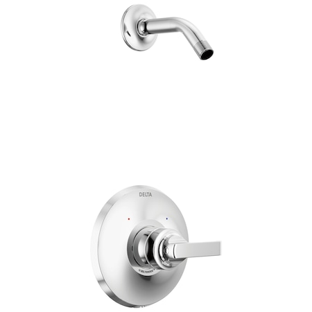 Delta Tetra 14 Series Shower Trim - Less Head In Lumicoat Chrome T14289-PR-LHD