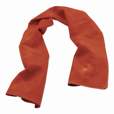 Ergodyne Chill-Its 6602 Evaporative PVA Cooling Towel, 29.5 x 13, One Size Fits Most, PVA, Orange 12441