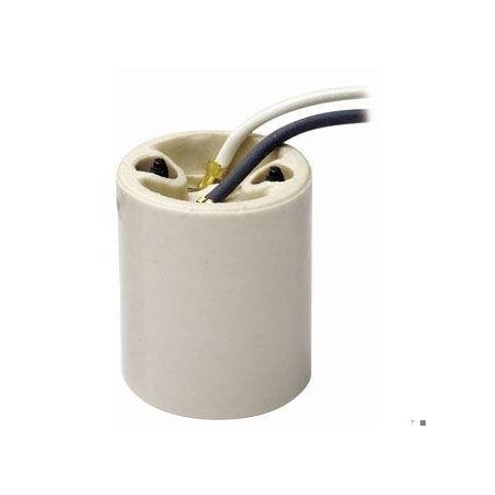 Leviton 660 W, White, Medium Screw (E26) 10085