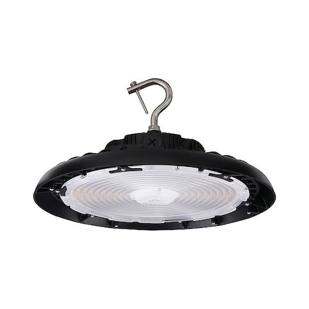Daybrite LEDSlctblRndHghBay, Blk, HCY, 17inL, 17inW HCY2437L8CST-UN3-DIM-BK