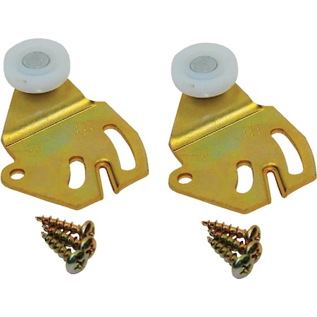 Johnson Hardware 1/16'' Offset Hanger Bypassing Hardware, 2-Count 2216PPK2