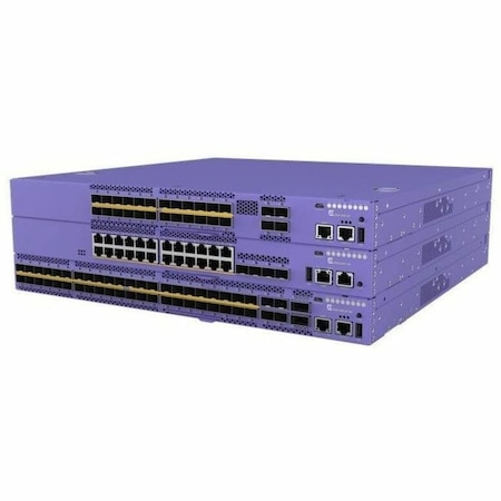 Extreme Networks 5120 STACKABLE SWITCH WITH 24 X 1G/10G SFP+ PORTS 4 X 10G/25G SFP28 PORTS 4 FANS 5120-24X-4Y-AC-F