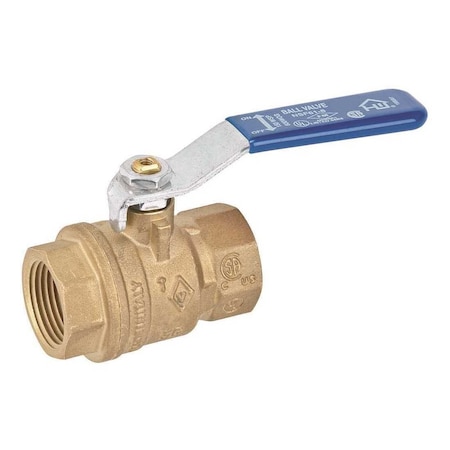 Everbilt 1-1/2 in. Lead Free Brass FIP x FIP Ball Valve 116-2-112-EB