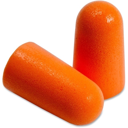 3M Disposable Uncorded Ear Plugs, Foam, Bullet Shape, NRR 29 dB, M, Orange, 200PK 29008