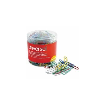 Universal One Paper Clip, Wire, Jumbo Size, 250PK UNV95000