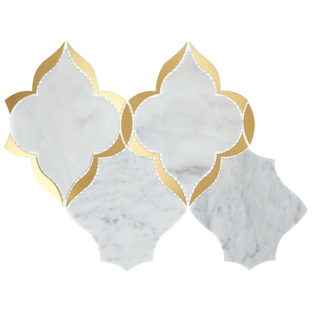 Daltile Lavaliere Natural Stone Kapali Mosaic, 8.40 Sqft per Carton, 10PK LV34KAPALIMS1P