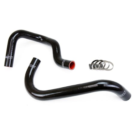 Hps Performance High Temp Reinforced Silicone Radiator Coolant Hose Kit, Black, 57-1746R-BLK