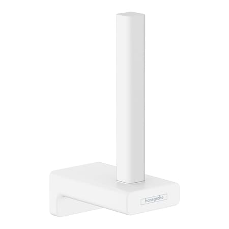 Hansgrohe AddStoris Spare Toilet Paper Holder in Matte White 41756700