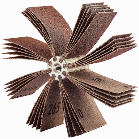 Merit Plain Flap B-8 Bore Polisher 4-3/4x1-1/2 08834154156