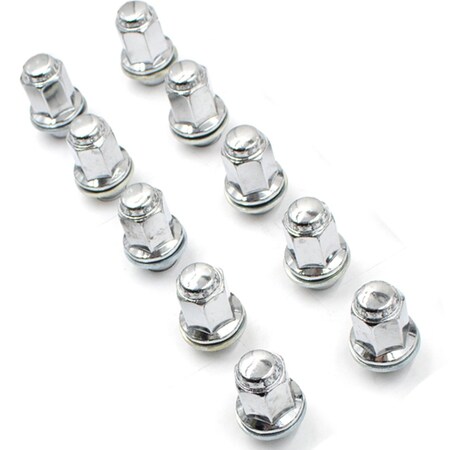 Coyote Wheel Accessories LUG NUTS 12 Millimeter x 15 Thread Size Mag Shank Standard Shank 183 Inch Overall Length 58KX45L