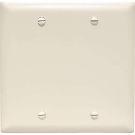Nextgen TP23LACC12 Nylon Wall Plate, 2 Gang, Light Almond NE579611