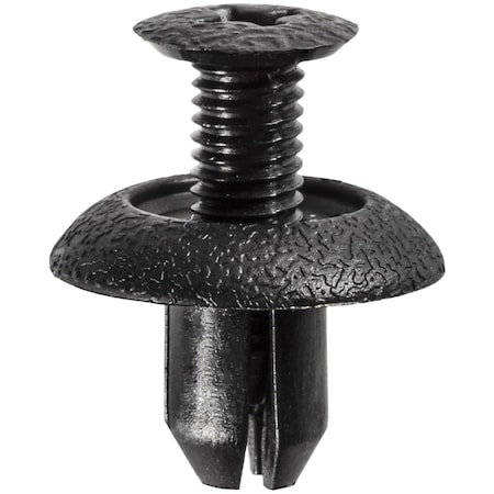 Auveco Mitsubishi Bumper Push-Type Retainer 10mm Length, 10PK 17351