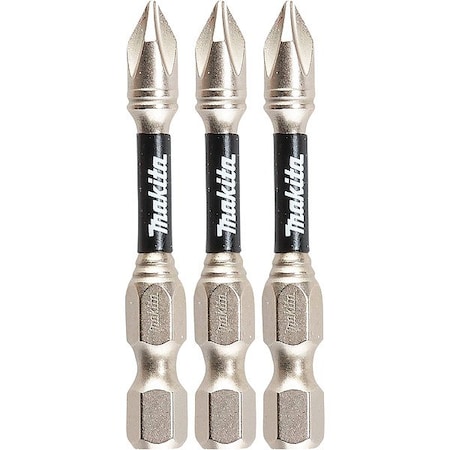 Makita Impact Driver Bits, PK 3 E-00767