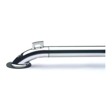 Putco Bed Rails, Direct-Fit; Stake Pocket Mount; Polished; Stainless Steel; With Pop-Up Tie Down; Not 29857