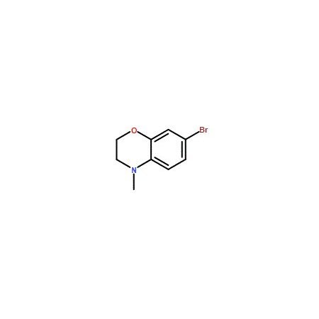 Ak Scientific 7-Bromo-4-methyl-3, 4-dihydro-2H-1, 4-benzoxazine (1g), CAS 154264-95-6 Y7632-1g