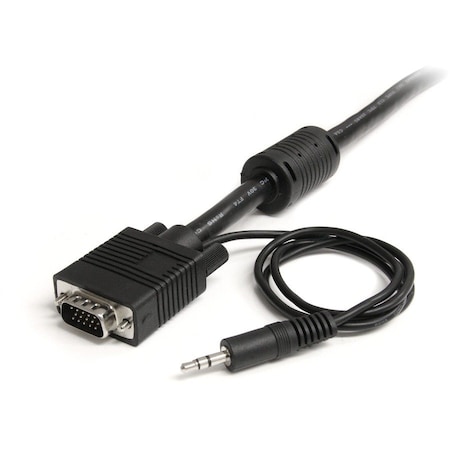 Startech.Com 25FT HIGH RES MONITOR VGA CABLE W AUDIO MXTHQMM25A