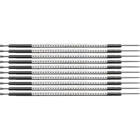 Brady ClipSleeve Wire Markers Size 05 Nylon 22 AWG - 20 AWG, M Pack of 300 Each, 300PK SCN05-M