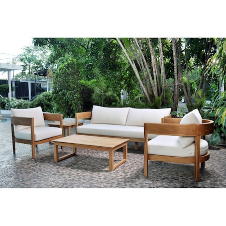 Panama Jack Outdoor Panama Jack Bali Teak 5-Piece Seating Set PJO-3601-NAT-5PC