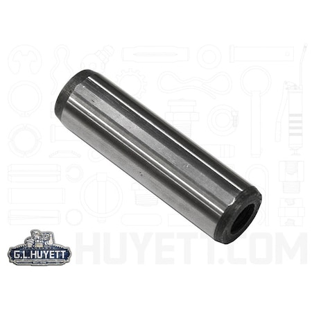 Huyett Flat Vent Pullout Dowel Pin, Alloy Steel, 8 mm Dia x 24 mm Length x M5 x 0.8 mm Thread DOWPFM-080-024