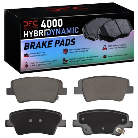 Dynamic Friction Co DFC 4000 HybriDynamic Brake Pads 4000-2395-00