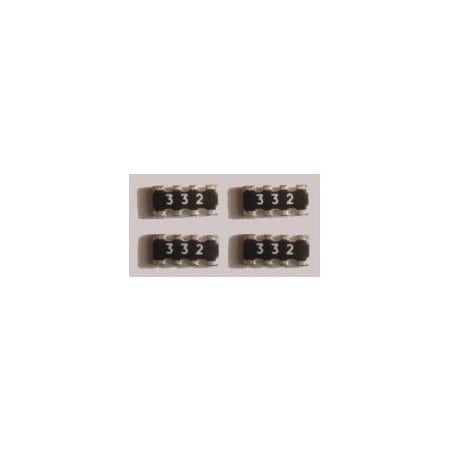 Stackpole RESISTOR ARRAY, 10 Kohm, 5%, 0603X8, CONVEX - Chip Resistor Array - Convex RAVF328RJT10K0