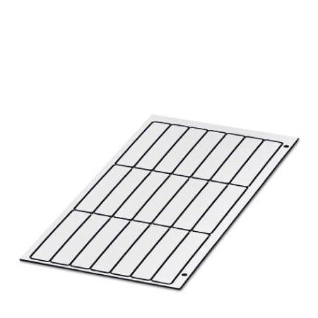 Phoenix Contact GPE 60X12 WH/R Engraving material Sheet 0807630