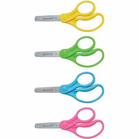 Westcott Scissors, Right or Left Hand, 5 In. L 13130