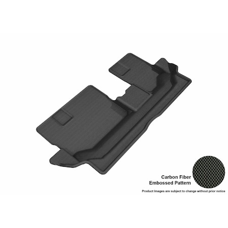3D Maxpider Kagu R3 Floor Mat for 2018 Volkswagen Tiguan, Black L1VW08731509