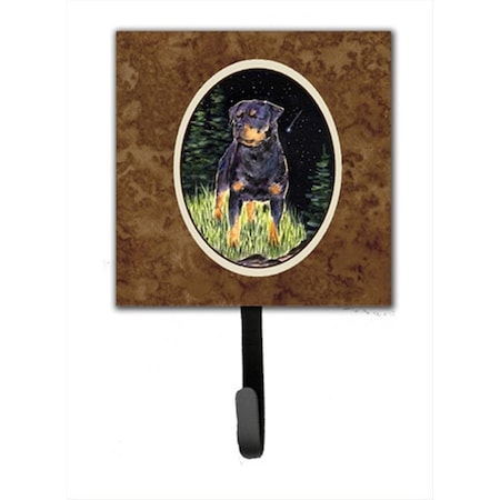 Carolines Treasures Starry Night Rottweiler Leash Holder Or Key Hook SS8475SH4