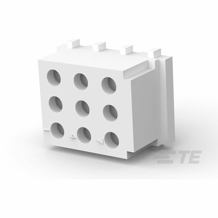 Te Connectivity Combination Line Connector, 9 Contact(S), Female, Solder Terminal, Plug 350642-1
