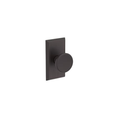 Baldwin Residential Door Knobs Passage Reversible Venetian Bronze PSSOLHFR112