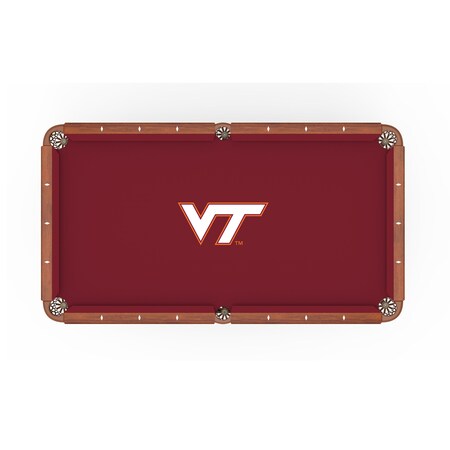Holland Bar Stool Co 8 Ft. Virginia Tech Pool Table Cloth PCL8VATech